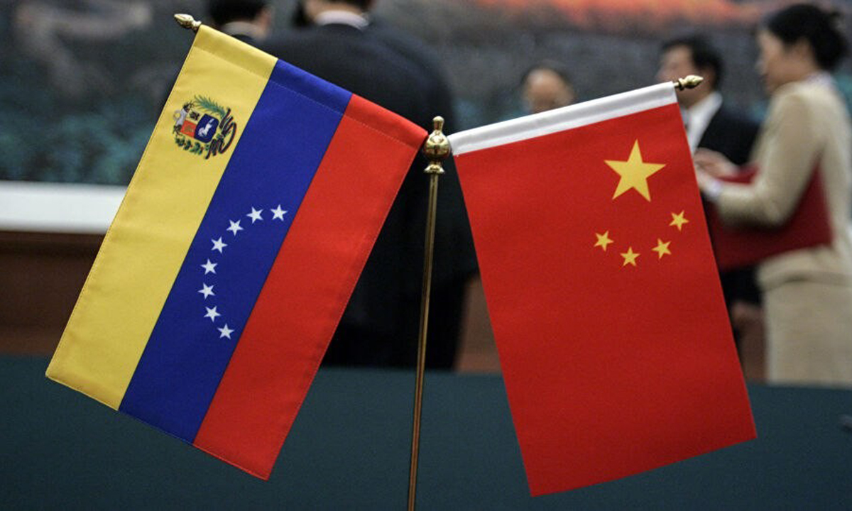 tratado banderas de china y venezuela
